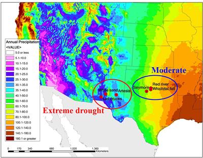 Adaptive divergence for a drought resistance related trait among invasive Saltcedar (Tamarix L.) populations in southwestern US: Inferences from QCT - FCT